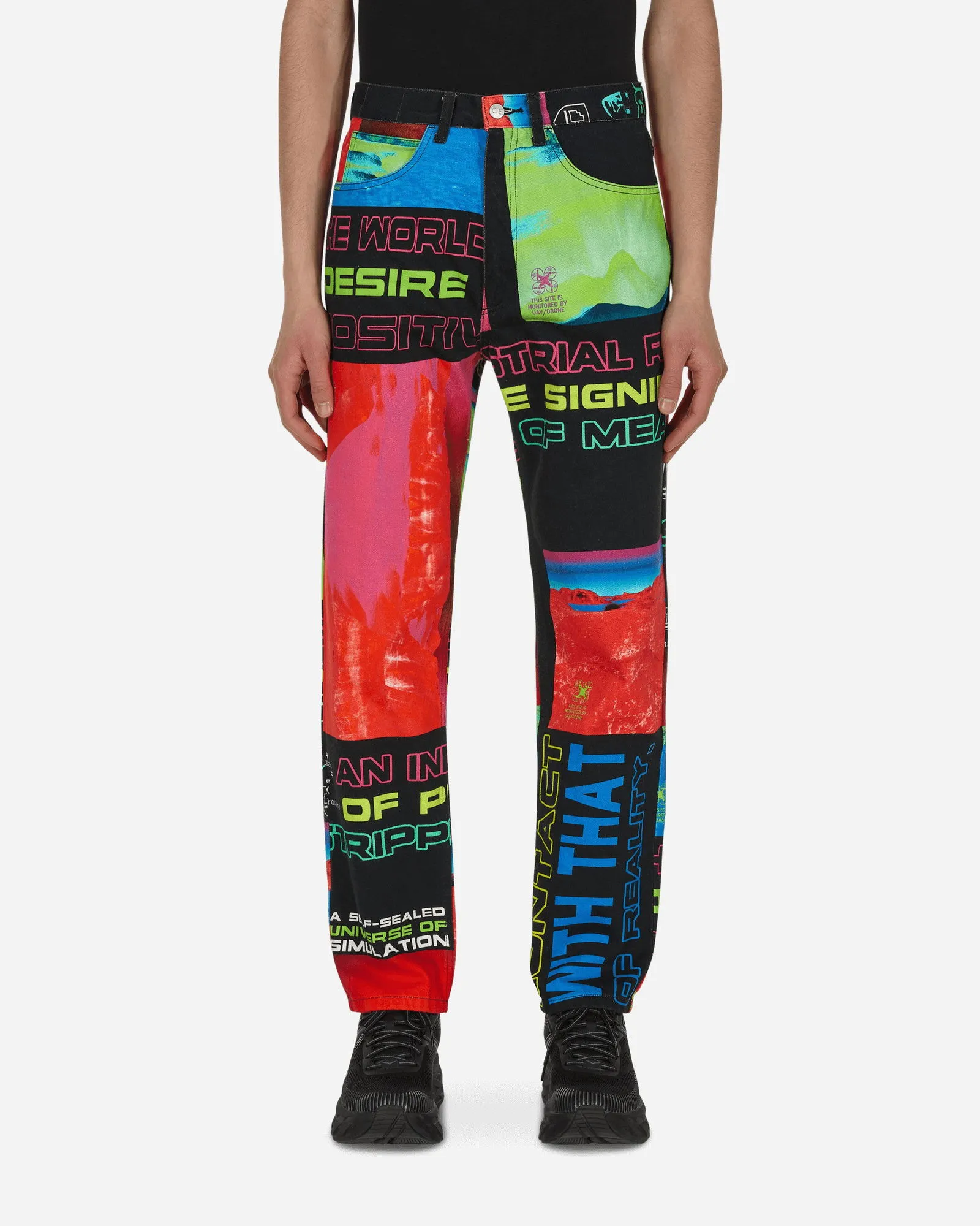Jeans Cav Empt S.O.M 1994 Denim Pants CES21PT03 MULTICOLOR